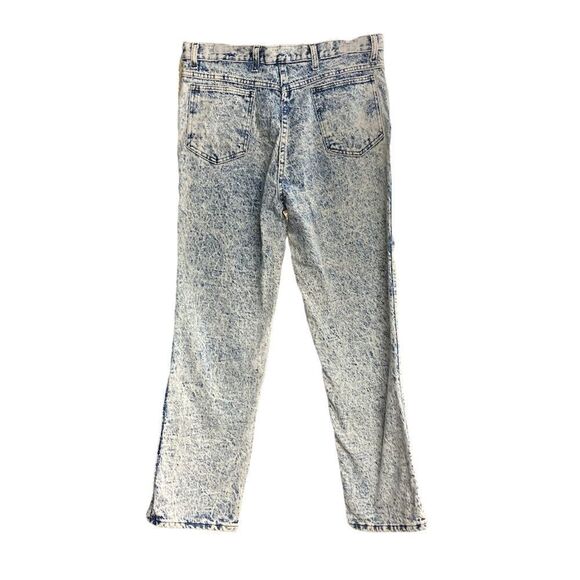 BRISTOL BLUES Men’s Vintage/Retro  Acid Washed Jeans Size 36/30 - Picture 2 of 13